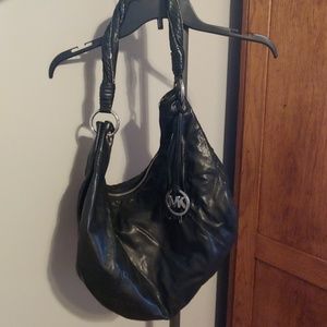 Michael Kors Black Hobo Purse